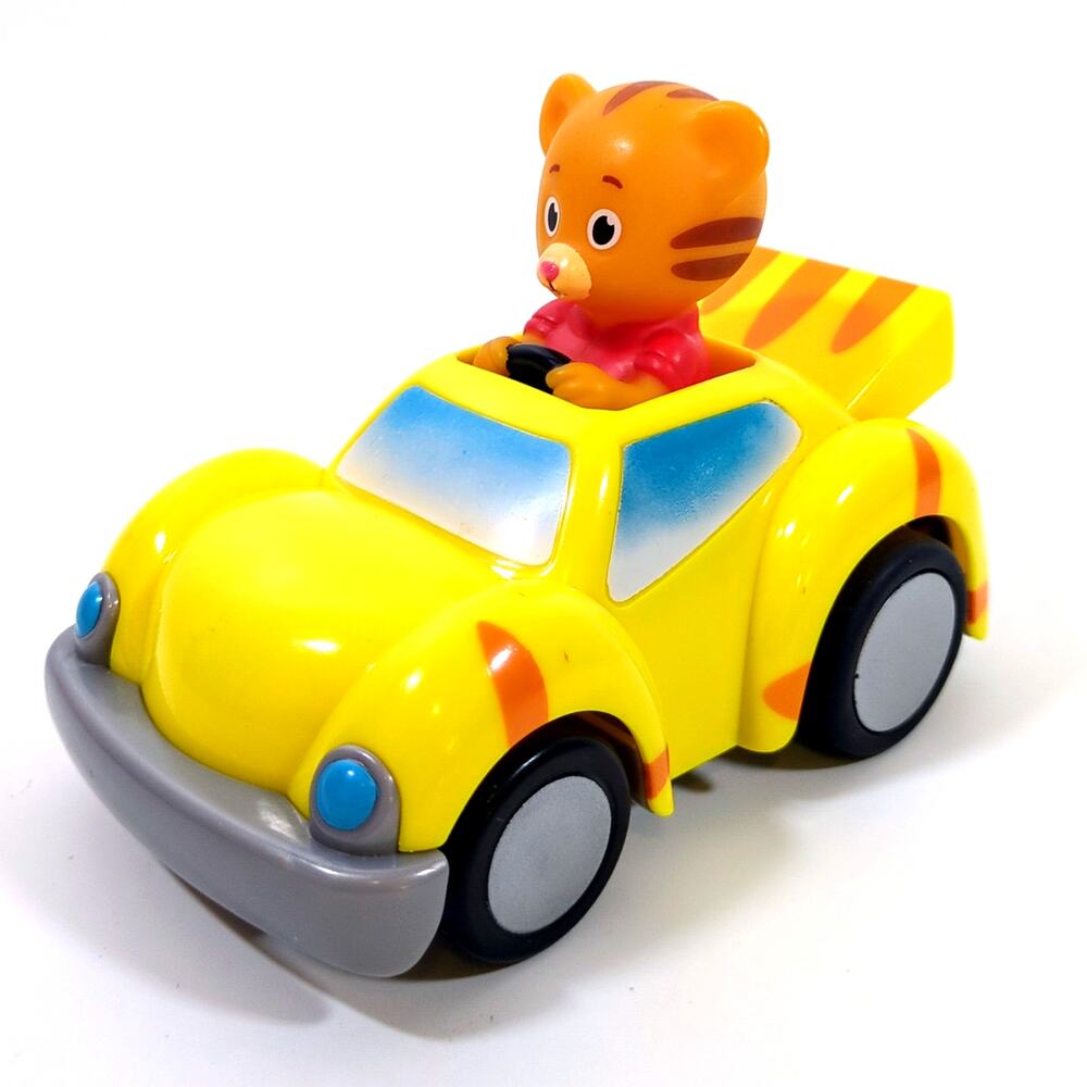Daniel Tiger's Neighborhood Pull Back And Go Toy Vehicle Car 2017 Mr Fred Rogers